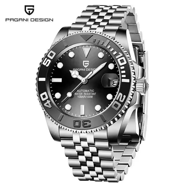 PAGANI DESIGN Luxury Men Mechanical Watches Japan movement 40MM AR Coated Sapphire Glass Waterproof Automatic Watches for men