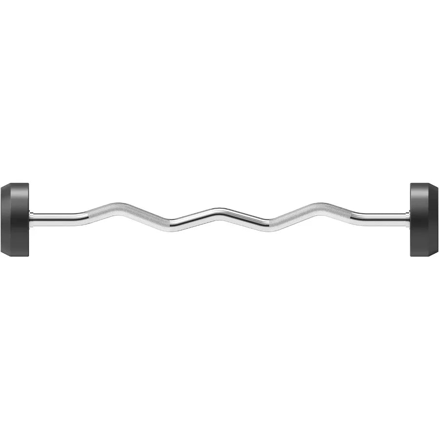 ProStyle Fixed Barbell with EZ Curl Handle