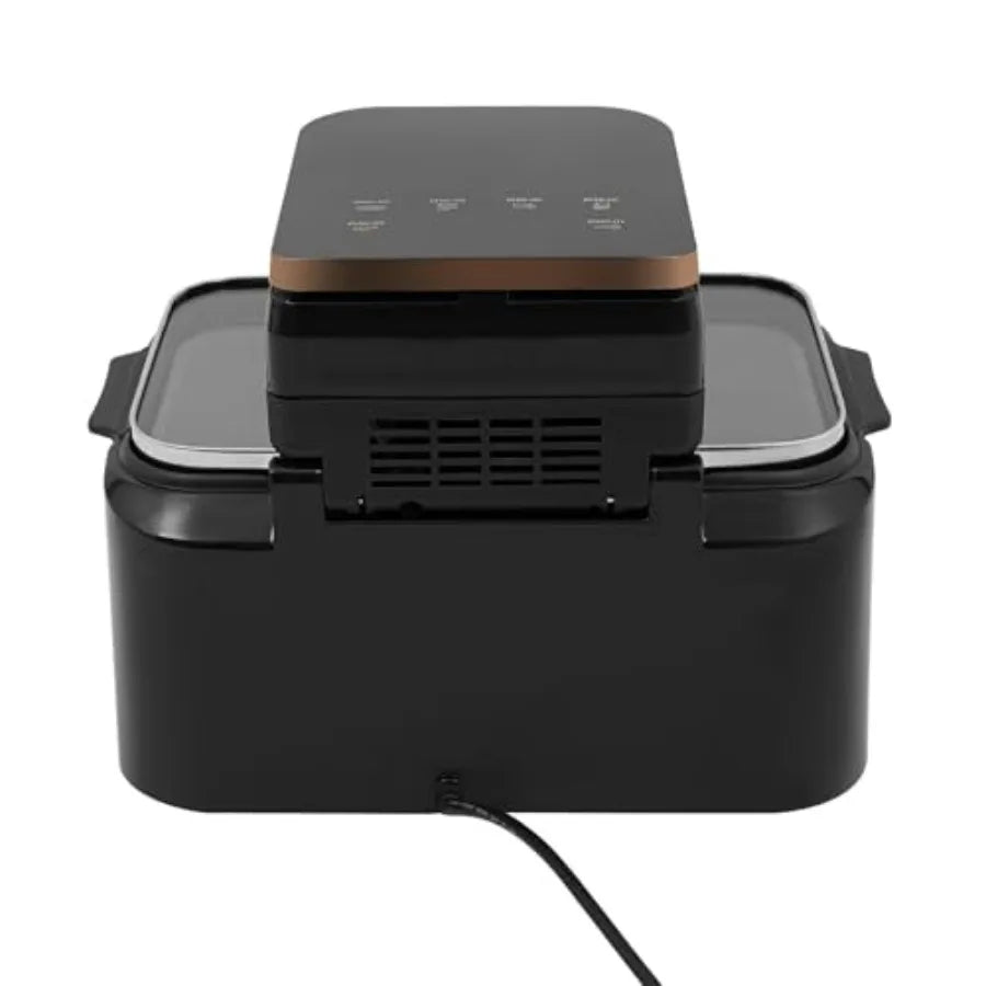Air Fryer 12.68 Qt Multifunctional Digital Electric Fryer with Viewing Window 176-410 Adjustable Temperature 5-65 Minutes Timer