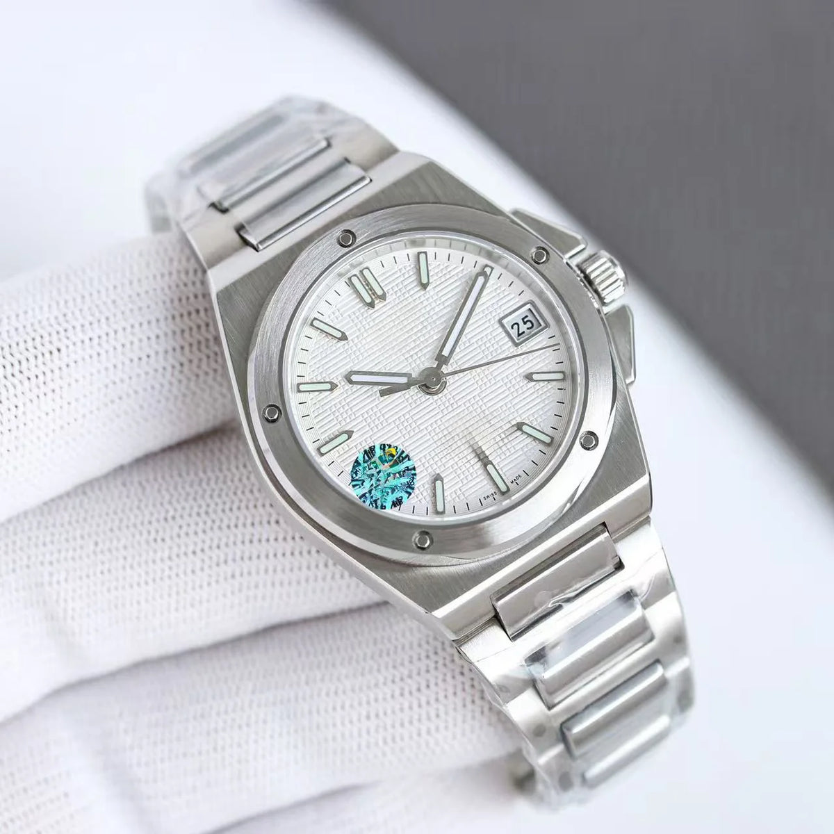 Top Distinguished High Quality Stainless Steel Automatic Mechanical Watch Ultra Thin Luminous Luxury Sport Business Calendar