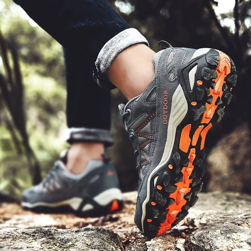 Men's Women's Hiking Shoes Outdoor Trekking Lightweight Cushioning Wading Trail Running Walking Shoes Sports Tourist Footwear