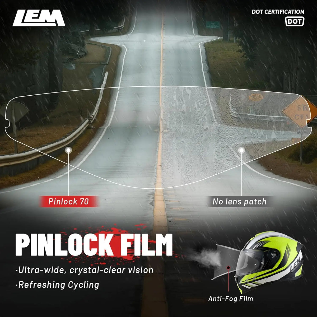 Modular Motorcycle Helmets Fiberglass Full Face Motorcycle Helmet Flip Up for Touring DOT Certified Release Sun Visor Removable