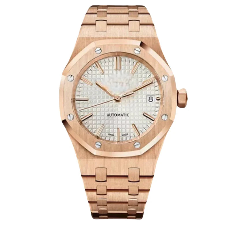 Luxurious Ladies' Watch Factory Oakk Automatic Mechanical 37mm Stainless Steel Case ETA 324 Movement Pointer 20BAR Water