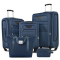 3 Piece Softside Expandable Luggage Set 22/26/30 Inch Duffel Bag Upright Spinner Wheels Lightweight Softshell Travel Luggage