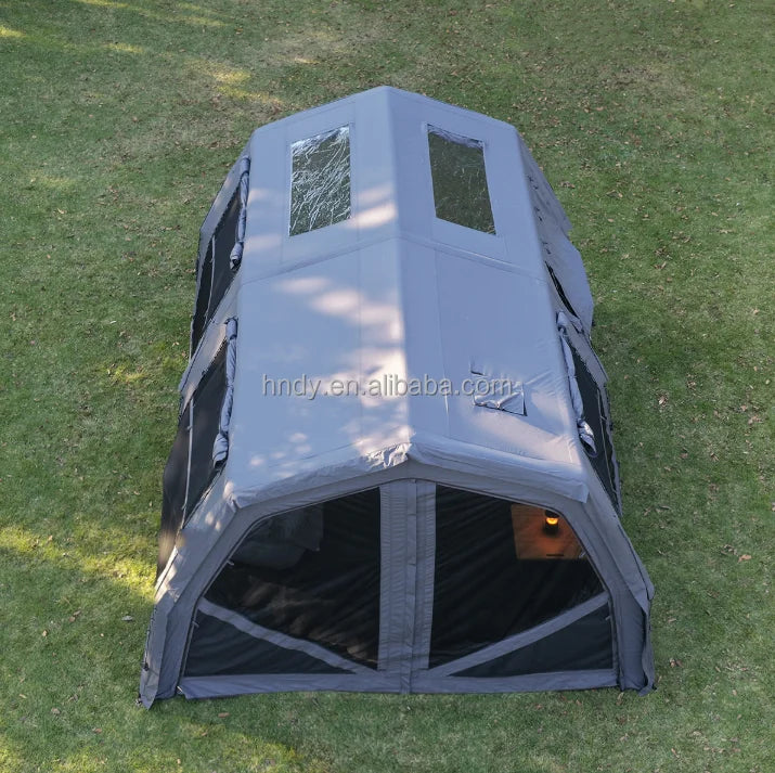 YTYIN Portable Luxury Large Inflatable PVC Tube Type Four-season Tent For Outdoor Camping Party