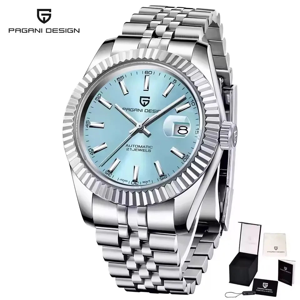 PAGANI DESIGN DD42 log dating Men watch Mechanical Watches Luxury Automatic Watch Men Sapphire waterproof Wrist Watches for men