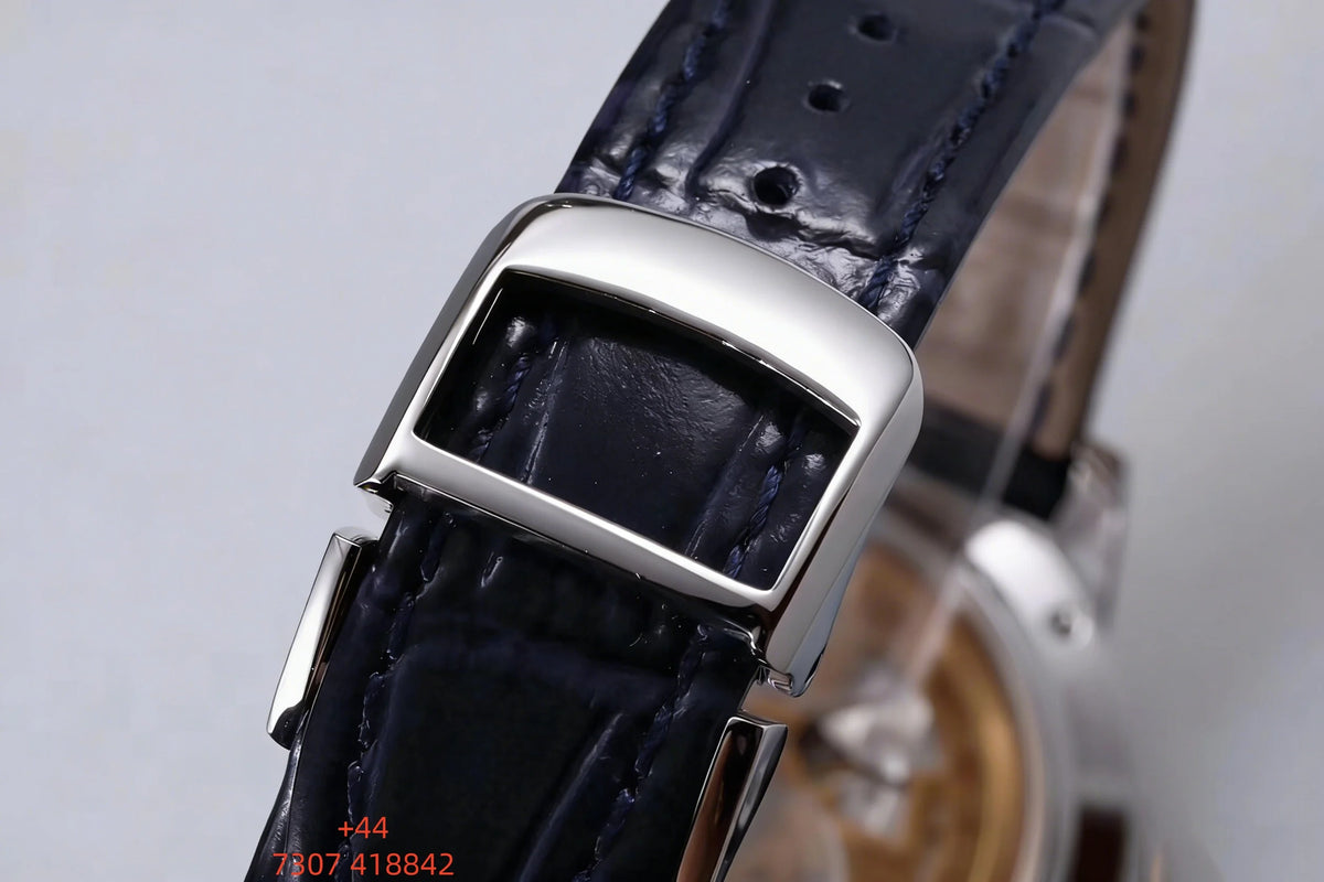 Customized luxury women's watch, 34mm diameter, imported calfskin strap, 898A1 automatic winding movement