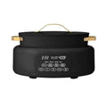 6-Quart 10-in-1 Electric Multi-Cooker with Digital Controls for Slow Cook Steam Saute Rice Oven-Safe Nonstick Pot in Stainless