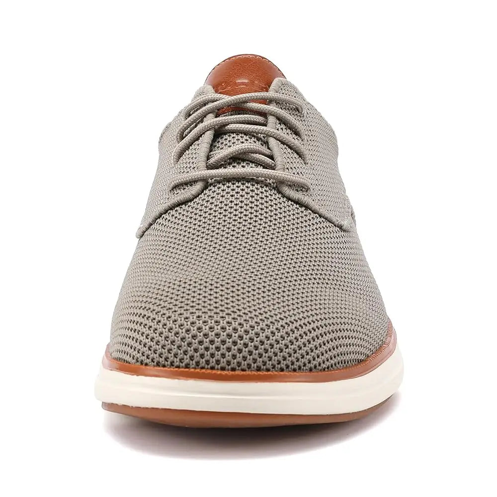 Men's Wide Casual Dress Oxfords Business Shoes Fashion Sneakers Mesh Breathable Comfortable Walking Shoes