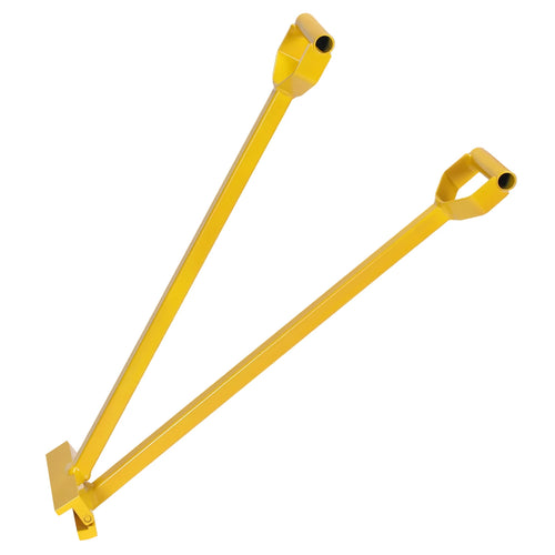2-in-1 Manual Standing Seam Tool 90°&180° Double Fold Mechanical Lock Jaw Width 6 Inches Designed for Roofers