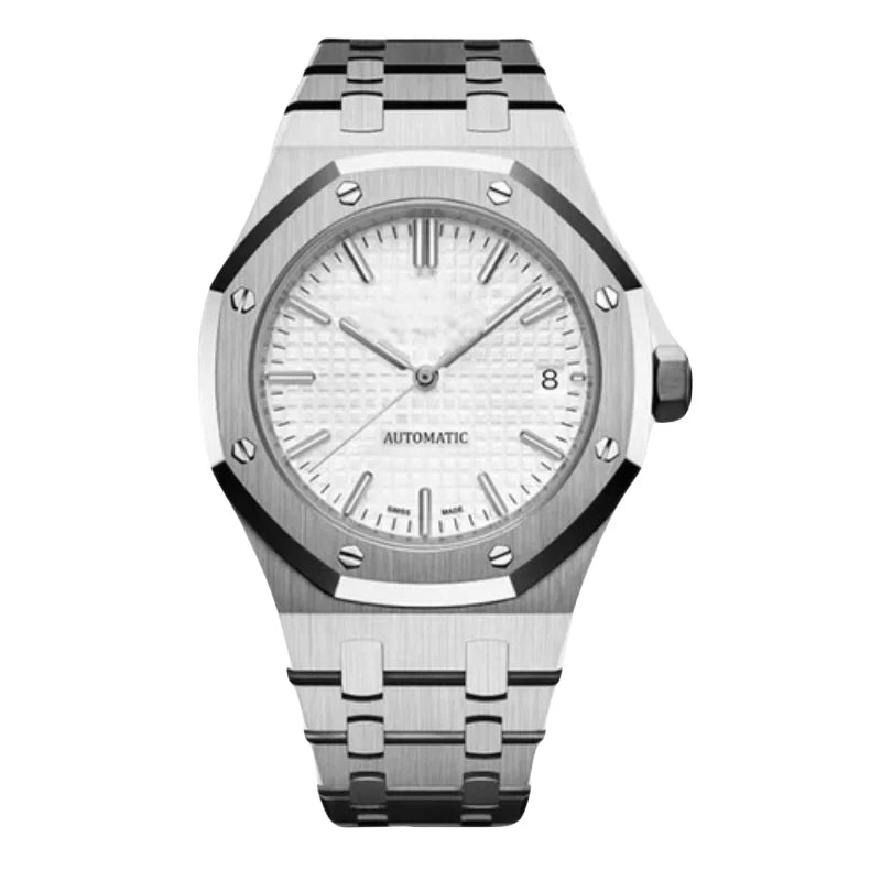 Luxurious Ladies' Watch Factory Oakk Automatic Mechanical 37mm Stainless Steel Case ETA 324 Movement Pointer 20BAR Water