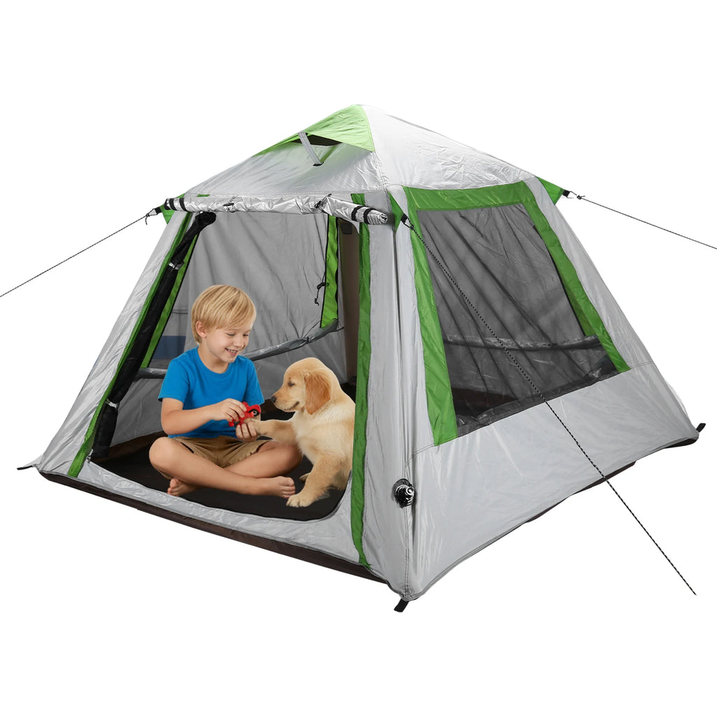 Camping Tent for 2 Person 3 Person Easy Setup Automatic Inflatable Camping Tent Oxford Waterproof Pop Up Tent for Hiking