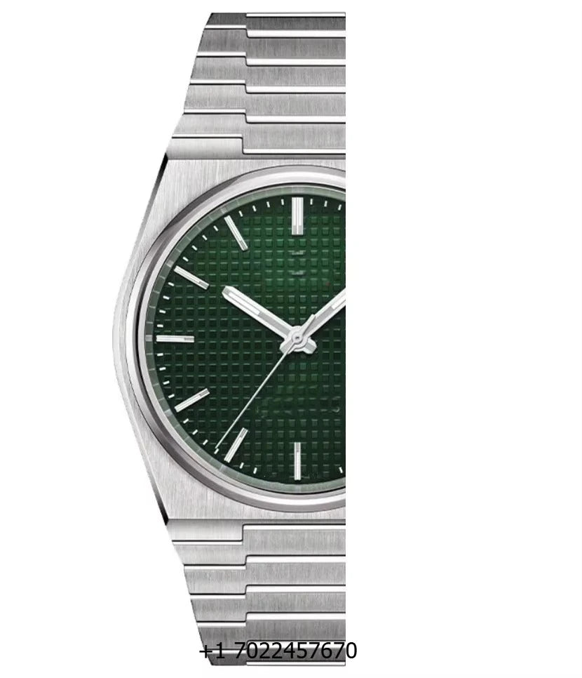 Factory Direct Customized Unisex Stainless Steel Mechanical Wristwatch 40mm Sapphire Crystal Fashion Business Style Waterproof