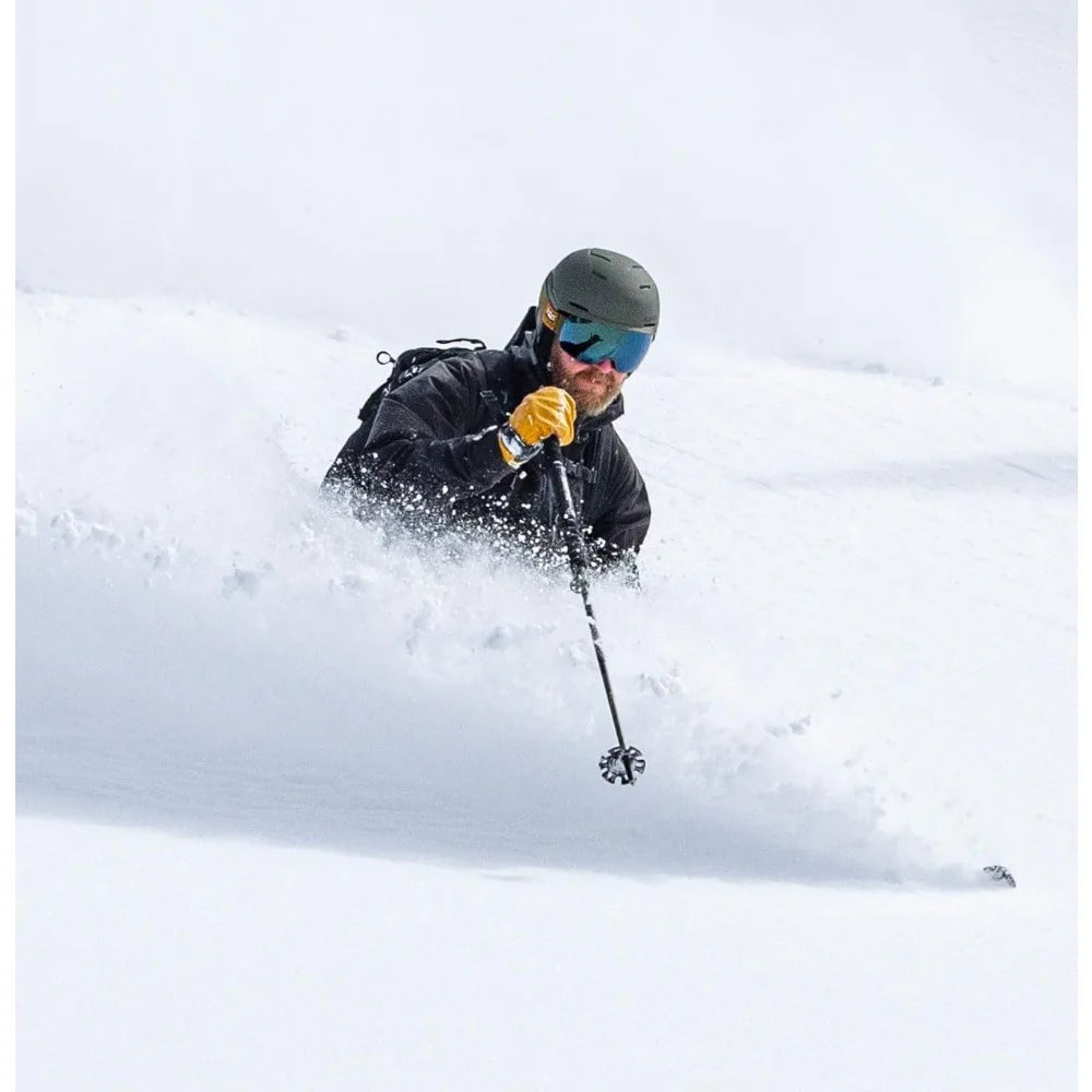 Quick Change Lens Ski & Snowboard Goggles - Unisex Design - 2 Vivid Lenses - Anti-Fog Technology - Over-the-Glasses Compatibilit