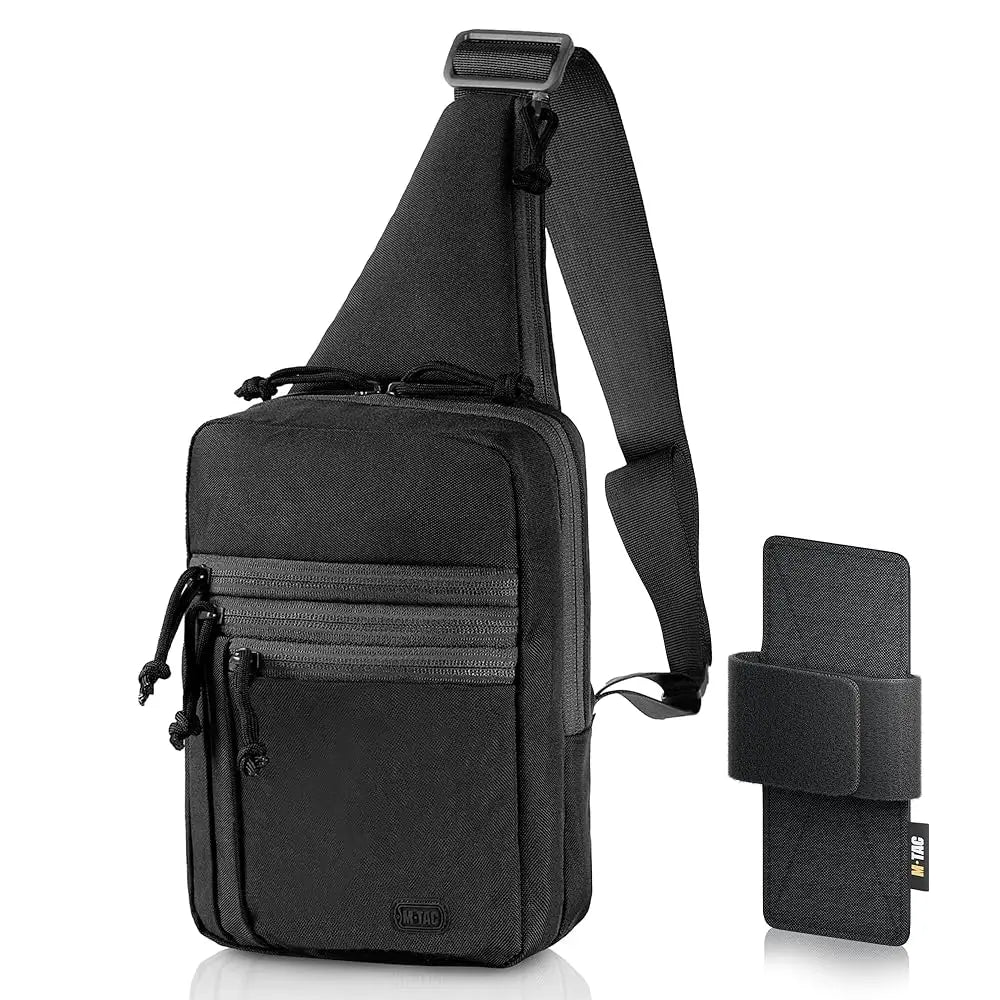 CCW Sling Bag for Men & Women - EDC Shoulder Bag Tactical - Crossbody Concealed Carry Bag - Mens Chest Pack