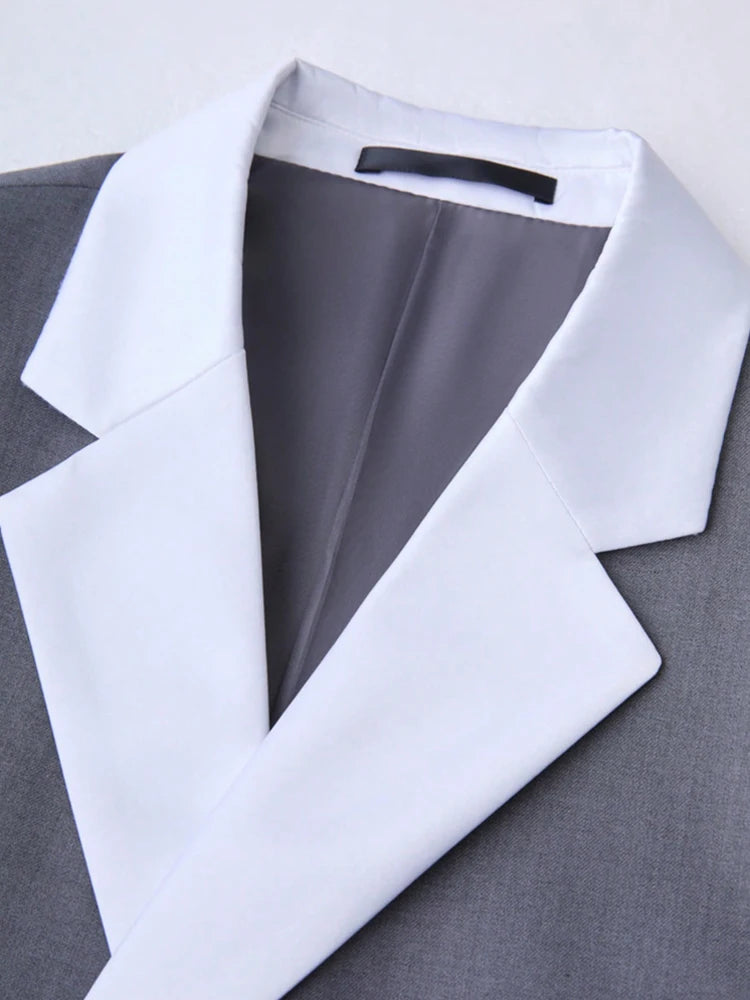 Men's Tailcoat Suit，Mens Suits 2 Piece Slim Fit Double-breasted Swallow Tail Coat for Proms,Concert,Wedding