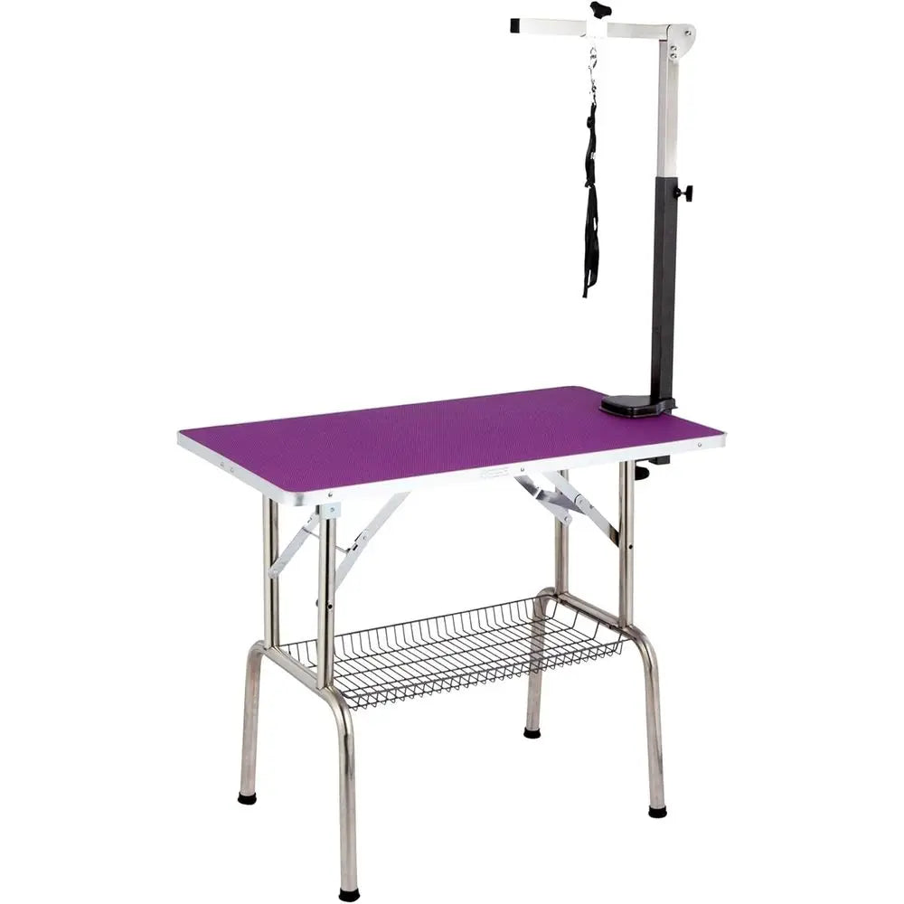 lying Pig ple Dog Grooming Table w/Super Tough Grooming Arm - Medium