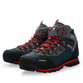 Men's High Top Hiking Shoes Outdoor Trekking Sports Shoes Lightweight Trail Running Walking Shoes Tourist Footwear