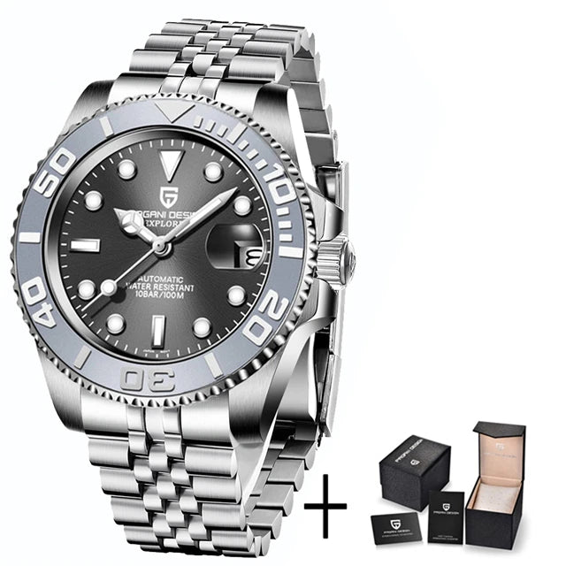 2026 New PAGANI DESIGN PD-1651 V3 Men Mechanical Watch Luxury Sapphire Glass Automatic Watch 40MM Stainless Steel Watch for Men