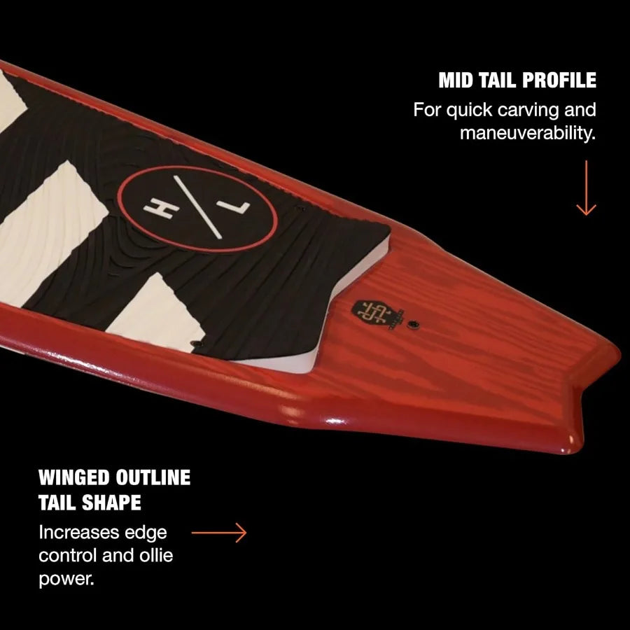 Wakesurf Board – Forgiving Longboard Style Wakesurf Board - Perfect for Beginners and Intermediate Riders for First Surf Session