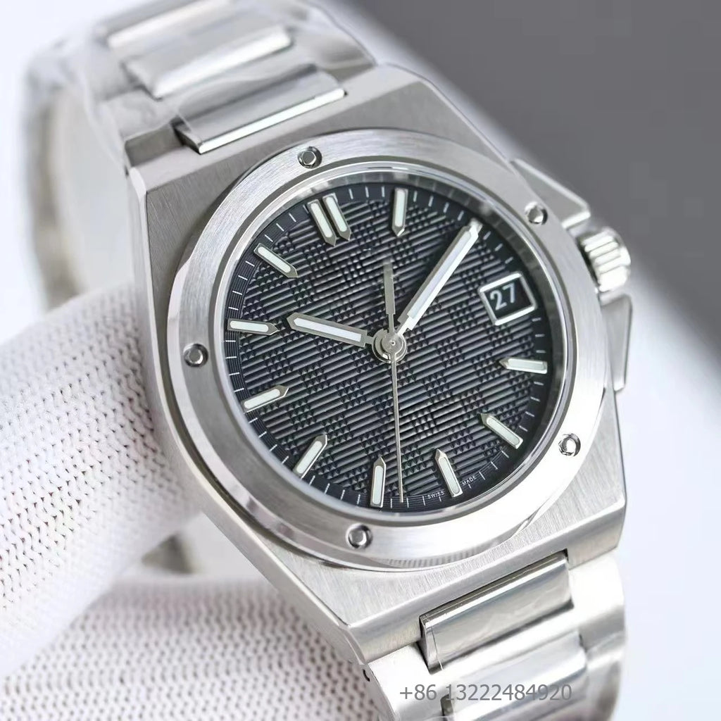 Top Distinguished High Quality Stainless Steel Automatic Mechanical Watch Ultra Thin Luminous Luxury Sport Business Calendar