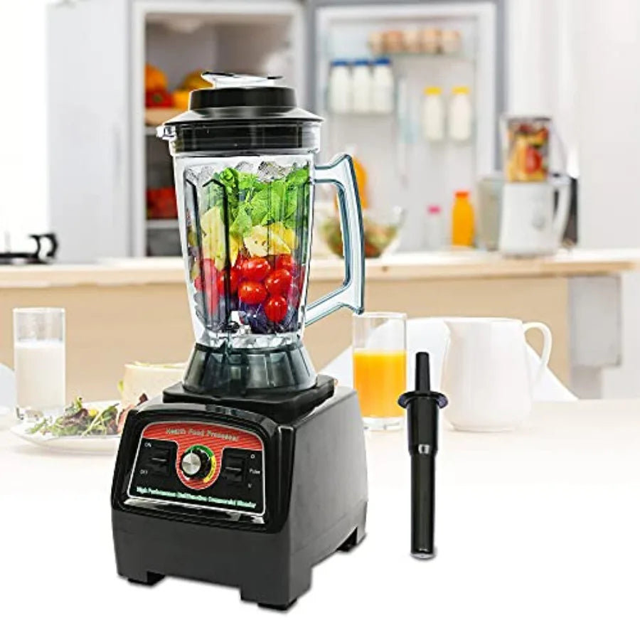 Professional 2800W Countertop Blender for Smoothies and Shakes with 140 Oz BPA Free Pitcher in Transparent Color High-Speed Jui