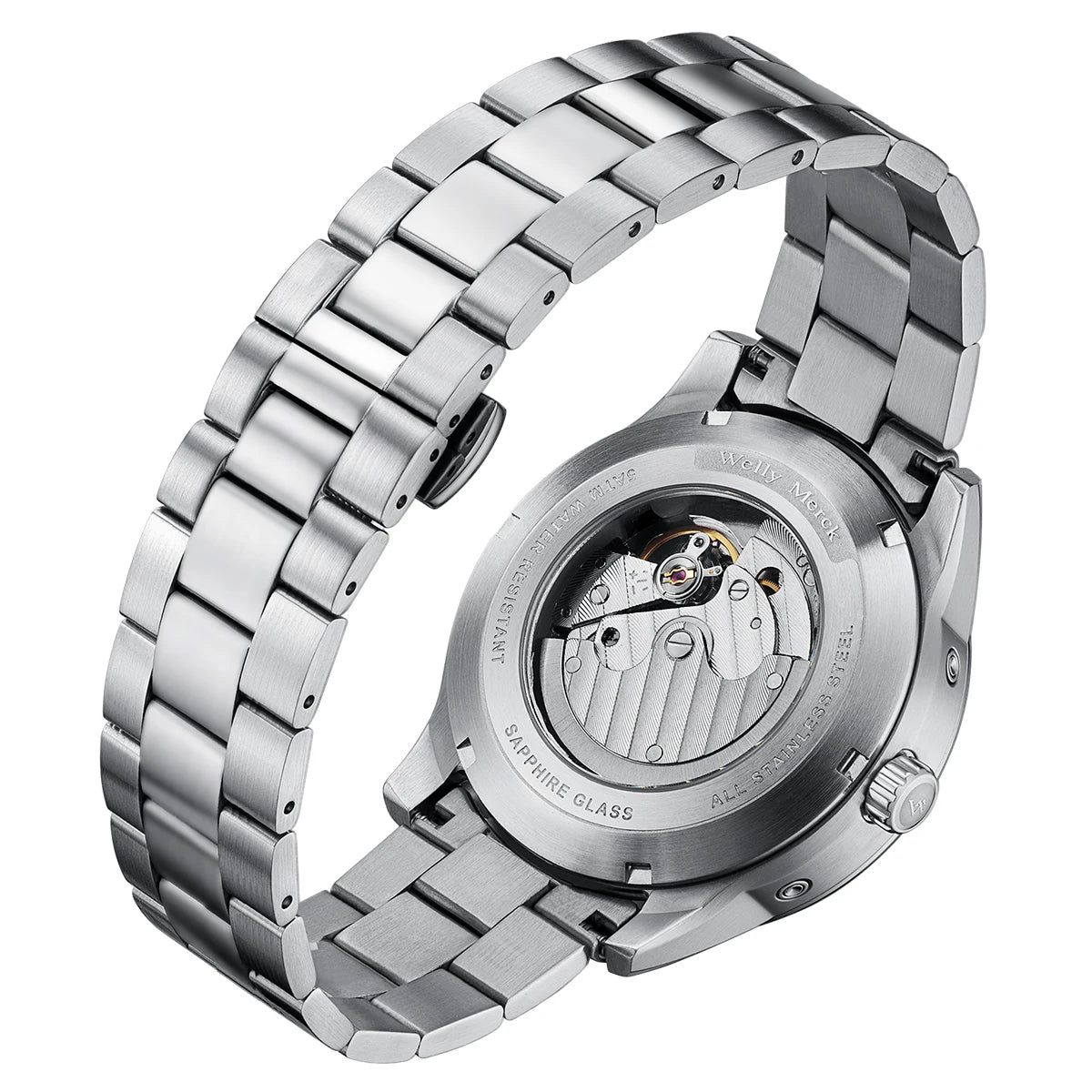 WM Watch Automatic Mechanical Watches Waterproof Multifunctional Business Men's Watches Watch WM160M