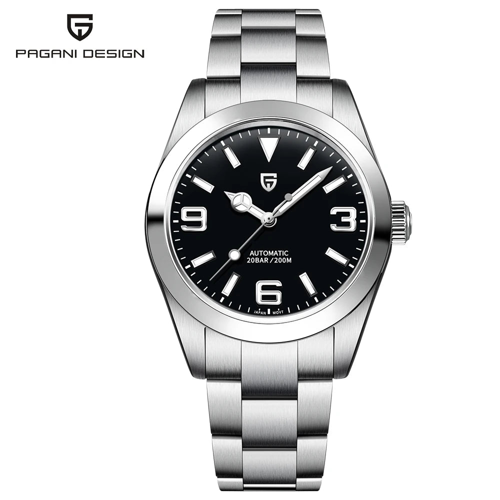 PAGANI DESIGN 40MM Air king Luxury Men Mechanical Watch Top Brand Fashion Sport Watch Japan movement Automatic Watches for men