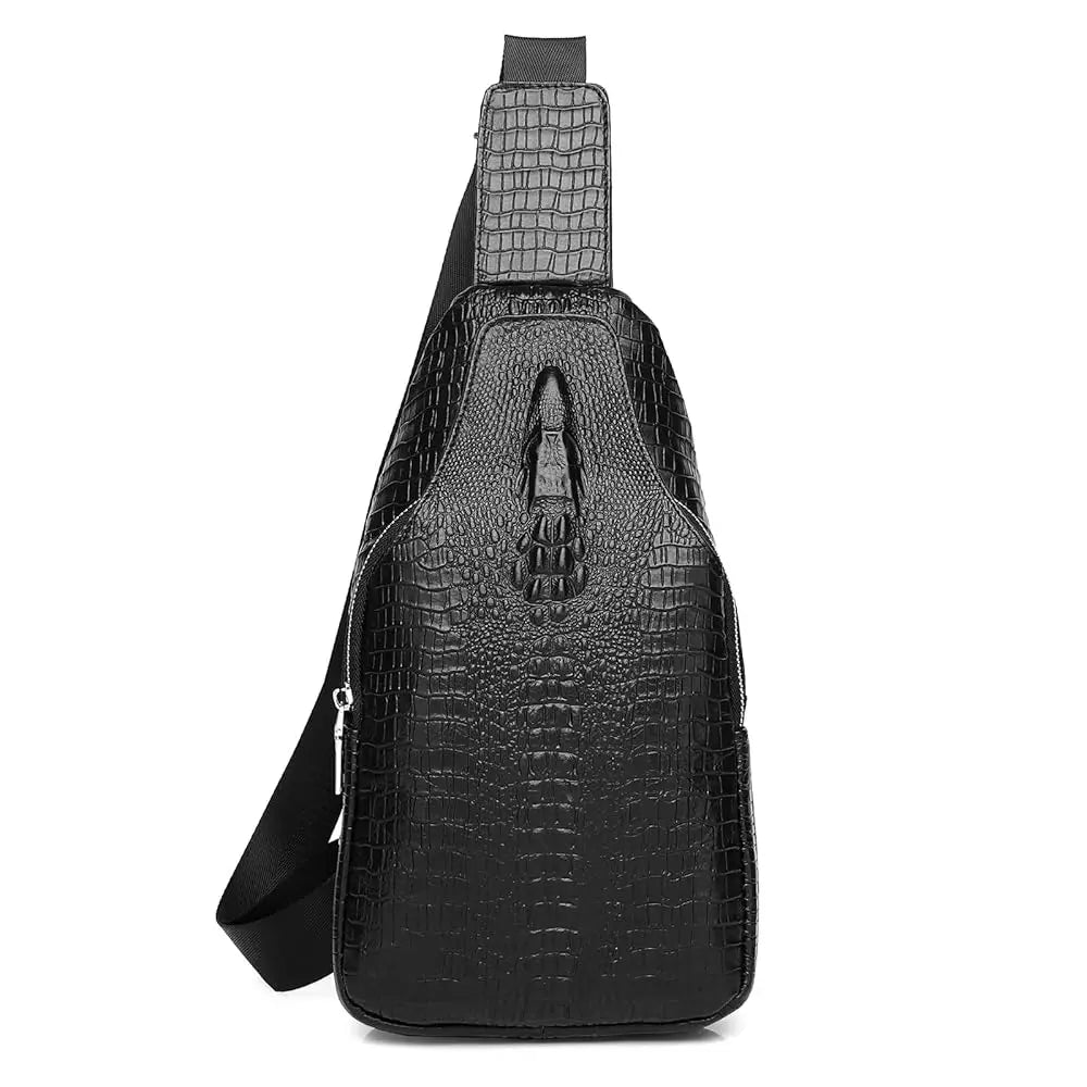 Genuine Leather Sling Bag for Men