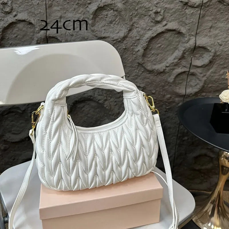 Evening Bag Women Senior Designer Bag Genuine Leather Satchel Underarm Hobo Luxury Bag With Shoulder Bags Desiner Tote Bag Handb