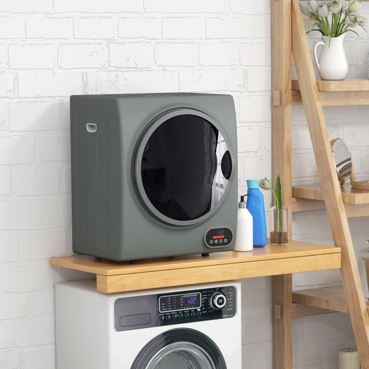 Portable Clothes Dryer 120V 850W Laundry Dryer for Apartment