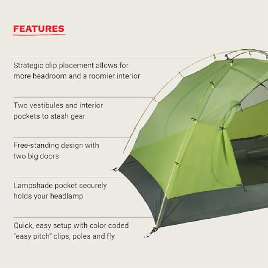 3 Person Camping and Backpacking Tents & Footprints