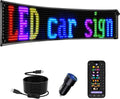 Programmable LED Devil Eyes for Semi Trucks Windshield - 58in x 8in, Upgraded Chip, Synchronized Screens
