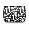 Aluminum card holder with metal lock, RFID protection against fraud and demagnetization, compact wallet, Smart Case
