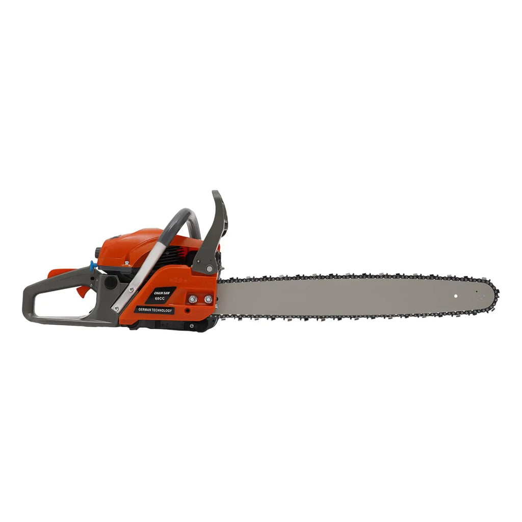22 Inch Gas Powered Chainsaw, 60CC 10000RPM 2-Stroke Powerful Engine, with Glooves and Goggles, Petrol Cordless Handle Gas Chain