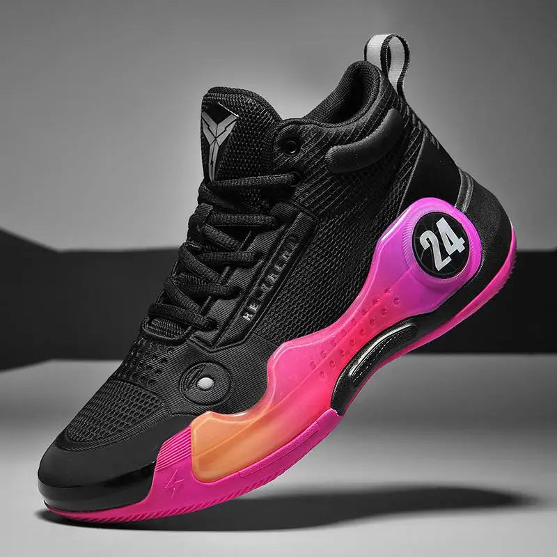2026 New Fashion Basketball Shoes for Men Women High Top Durable Anti-slip Couple Sneakers Sports Training Casual Shoes