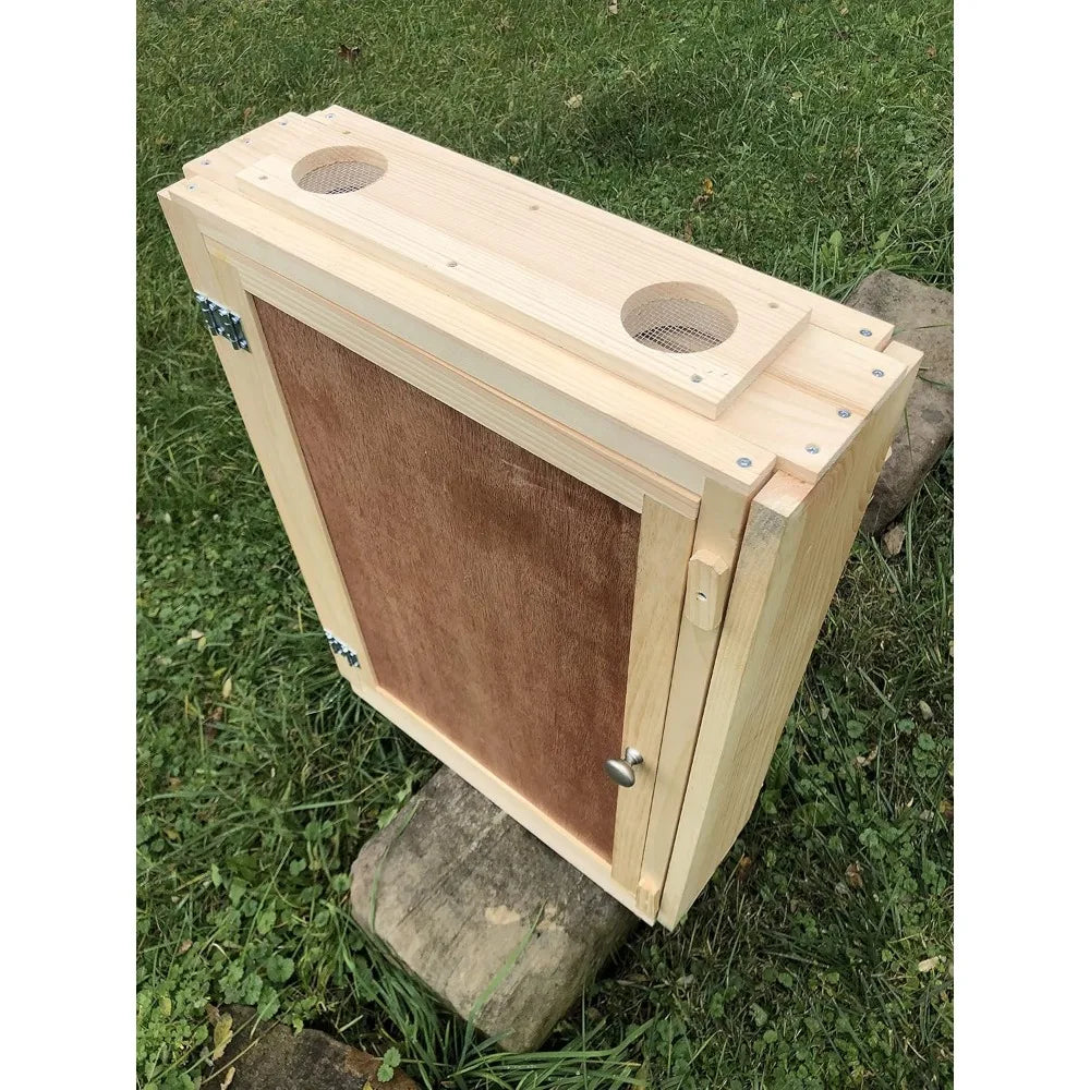 Holds 12 Medium Frames with Double-side Plexi glass doors Fully Assembled FRAMES NOT INCLUDED