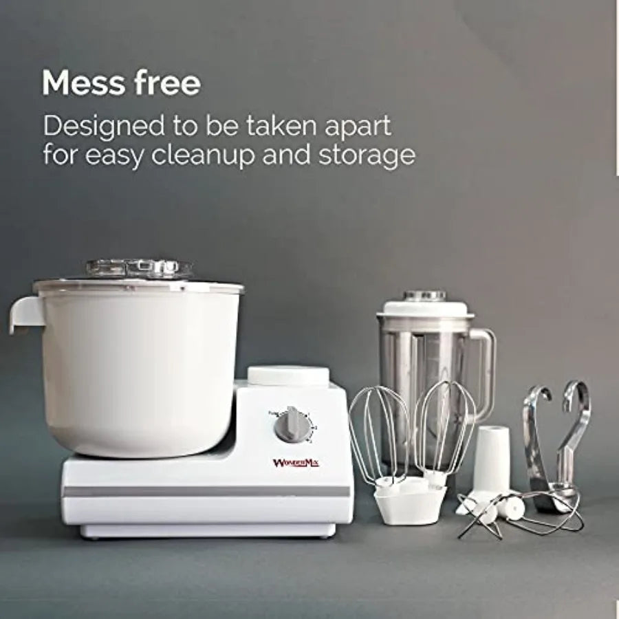 -Complete Bread Dough Mixer Machine with Dough Hook -Bread Kneader and Dough Maker - Dough Kneading Machine Mixers Kitchen Elec