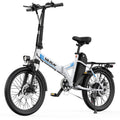 Varun C20-2 Adult Electric Bike, 500W Peak Power, 36V 7.8Ah Battery, 20" Tire City E-bike, 20MPH, Ebike UL2849 【1 Year Warranty】