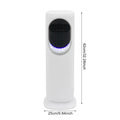 Dual-purpose Heating and Cooling Air Conditioner Fan, Standing Fan and Heater Combo, with Humidification & Remote Control, White