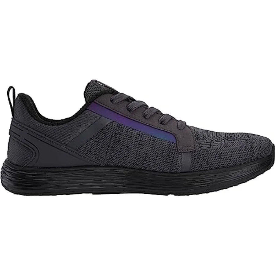 Men's Wide Toe Box + Zero Drop Sole Road Running Shoes Rubber Outsole