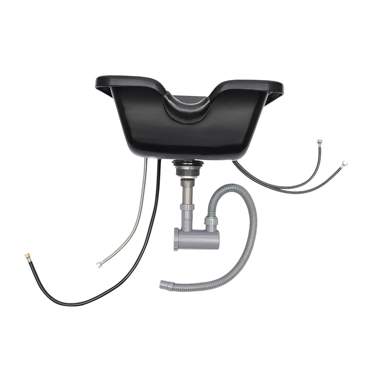 Beauty Salon Barber Shop Hair Equipment Shampoo Bowl Deep ABS Bowl Backwash Sink