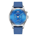 RED STAR  Watches for Men 40mm Seagull ST1716 Movement  5ATM Automatic Mechanical Watch Push-Button Calendar Sapphire Crystal