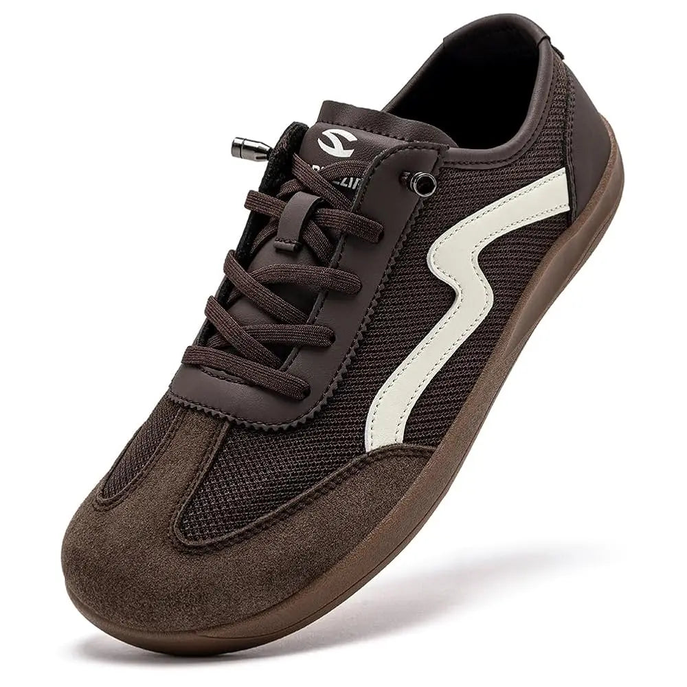 Barefoot Minimalist Shoes Mesh Lightweight Wide Toe Box Slip-on Fashion Sneakers for Womens Mens