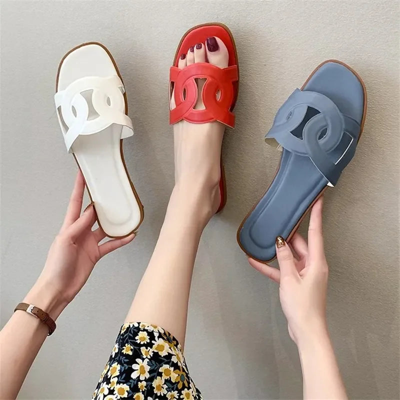 free designer Slippers for woman casual Soft sandals outdoor indoor beach shoes