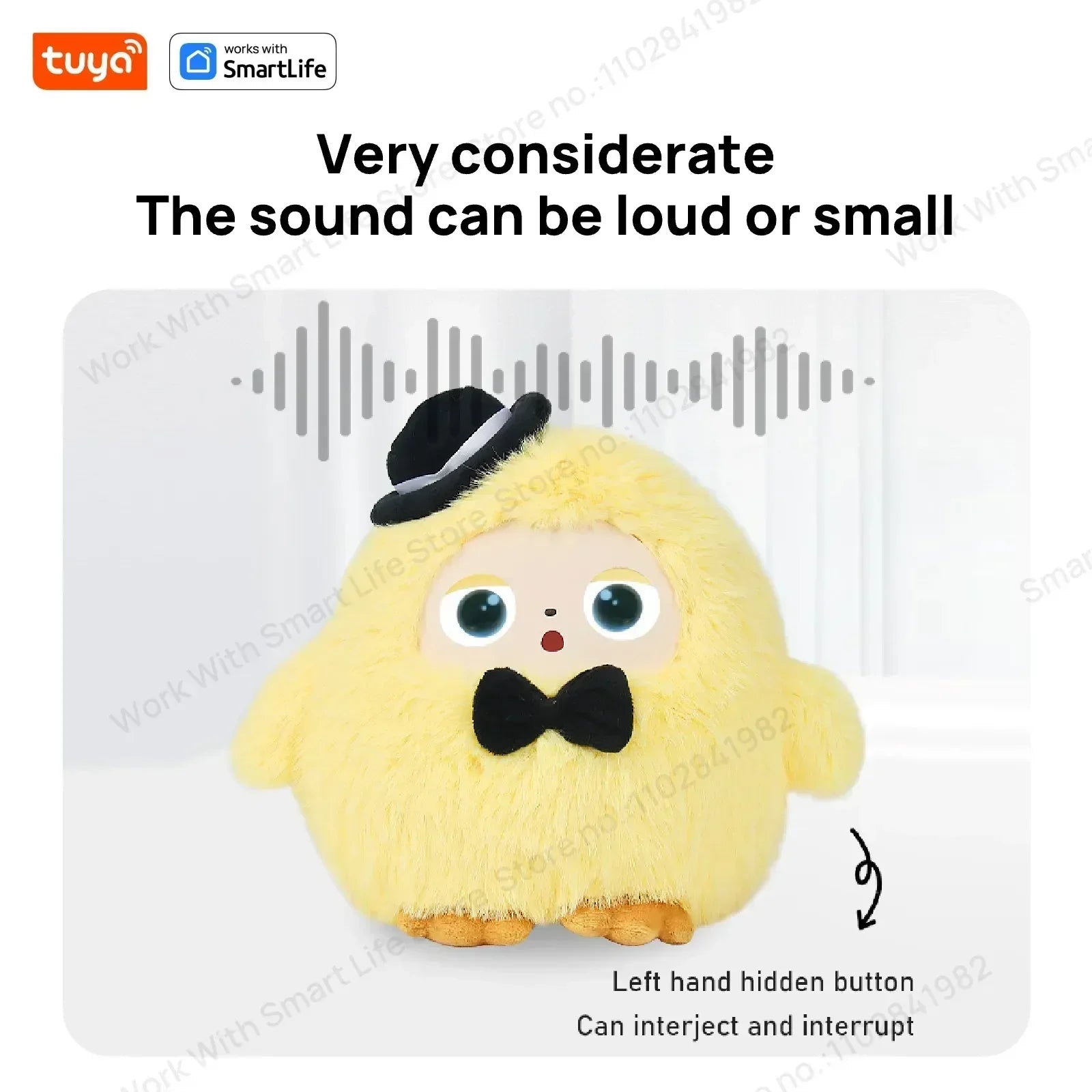 Smart Voice & LED Eyes, Tuya App Rechargeable E-Pet, Interactive Companion for Kids/Adults, Gift-Ready Top Gift Choice Hot Sale