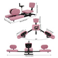 Stretching Equipment Leg Stretcher Flexibility Trainer Adjustable Pink Split Machine Hip Opening Stretch Aid for Yoga Dance