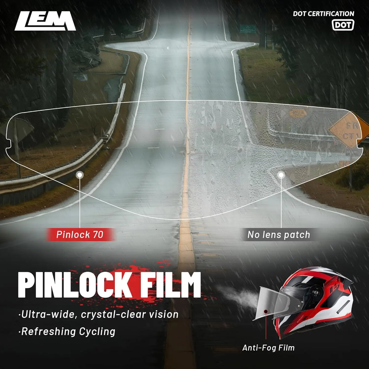 Modular Motorcycle Helmets Fiberglass Full Face Motorcycle Helmet Flip Up for Touring DOT Certified Release Sun Visor Removable
