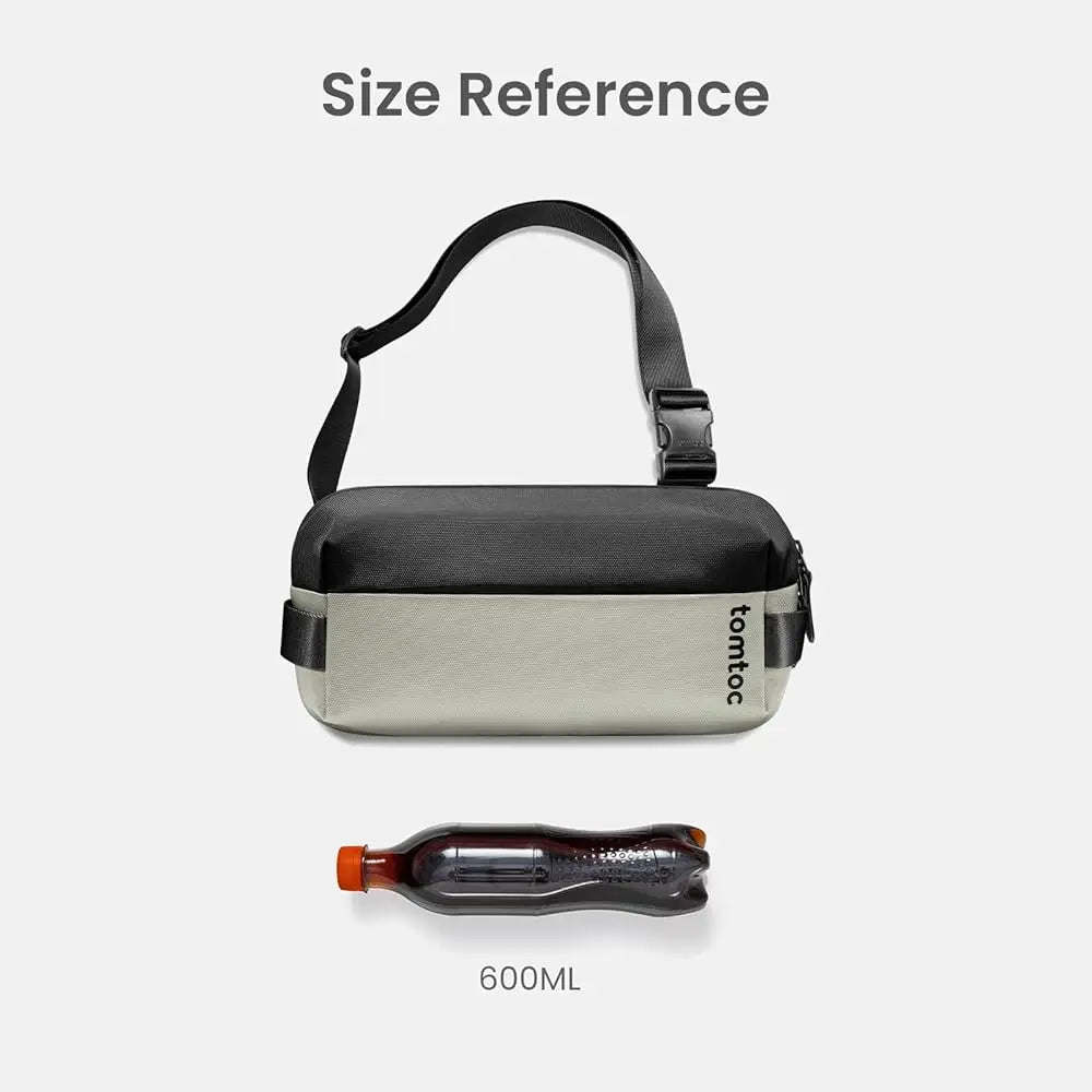 Compact Sling Bag 3L-10L, Minimalist Crossbody Bag Chest Shoulder Pack for Men Women,